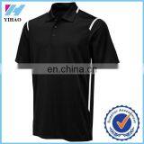 Dongguan Yihao Wholesale Short Sleeve 100% Polyester Polo Shirts Plain Polo Golf Shirts For Men China Clothing Supplier thumbnail-1