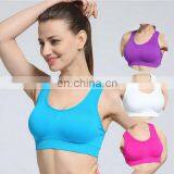 Custom Make Plain Sports Bra for Women Wholesale With Mesh#06 thumbnail-1