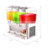 cool Three Pans Juice Dispenser With paddy stirring sys With paddle stirring system for Drinking machinery & bar counter