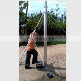 22m Electric CCTV Lighting Mast Tower Telescoping tv Antenna Mast Electric Telescopic Lifting Rod thumbnail-2