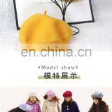 Mom Kids Family Matching Hats Fashion Wool Beret Caps Embroidered Beret Hat French Artist Warm Beanie Beret Hat thumbnail-3