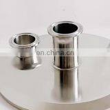 Stainless Steel Sanitary Flat End Cap for Connection Bottom Base thumbnail-1