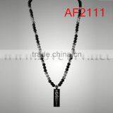 Vintage Jewelry Necklaces Africa Rosary Necklace thumbnail-1