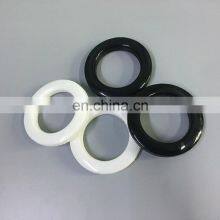 White Black Color Plastic Snap Curtain Grommet Eyelets Ring thumbnail-2