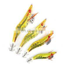 New Design Squid Bait 2.0g,8cm/2.5g,10cm/3.0g,12cm/3.5g,13cm Artificial Bait Shrimp Lifelike Squid Fishing Lure thumbnail-3