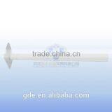 Metal display hook to wall