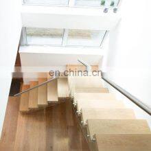 Wooden Staircase /wood Folding Stairs / Build Floating Staircase thumbnail-2