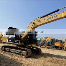 Second Hand Cat 326d 326d2 326dl 320d 326d 325d 330d Original Excavator With Breaker Line for Sale