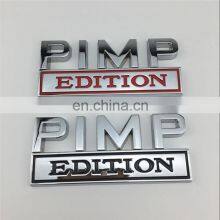 High Quality Custom Zinc Alloy Car Sticker Gelatin Sponge Car Emblem Badge thumbnail-4