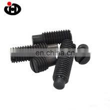 Hot Sale Black Alloy Steel Headless Set Screws Slotted Set Screws With Long Dog Point thumbnail-2