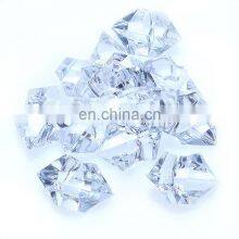 250pcs Colorful Acrylic Plastic Transparent Stone Crystal Rocks Vase Filler Artificial Color Fish Tank Home Wedding Decorations thumbnail-5