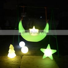 Garden Swing Chair for Adult New Moon Crescent lighting furniture decorative ornaments hanging chair Patio Swing
