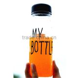 550ml clear tritan water bottle