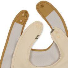 Wholesale Waterproof PU Leather Bibs for Baby Newborns Infants Toddlers Set thumbnail-4