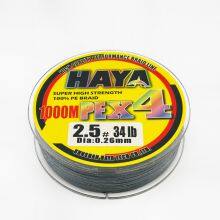 HAYA 8 Strands Fishing Line Multifilament PE Braided Line Excellent Casting Distance Metered Trolling Sinking Line thumbnail-2