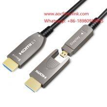 Detachable 8K Fiber Optic HDMI 2.1 Cable Factory Wholesale-AM to AM-48Gbps