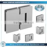 China Gaoyao Good Quality Glass Hardware Accessories 90 Degree Glass Shower Door Hinges thumbnail-2