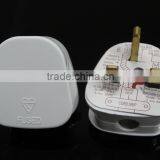 BSI Listed Fused UK AC Power Detachable Rewireable Power Cord Plug thumbnail-1