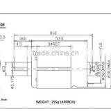 Mini Electric Motor (RS 550 ) thumbnail-4