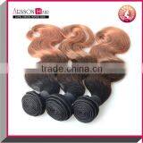 1b/4/30 Fashion 3Tone Ombre Brazilian Virgin Human Hair Cheap Hair Weaving thumbnail-2
