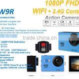 W9R Factory Price 2 Inch Sport DV Full HD 1080P Action Camera With Wifi