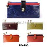 NEW Women Clutch Purse Bag Satchel Handbag Genuine Leather Wallet for Women thumbnail-1