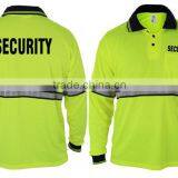 Uniform Police 3M Reflective Security Uniform Security Guard Uniforms Hi-vis Polo thumbnail-5