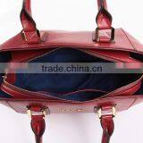 R02 Classic Design Burgundy Color Women Handbag Wholesale China thumbnail-4