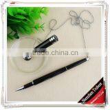 Cheap Table Pen With Chain , Black Stand Pen for Office