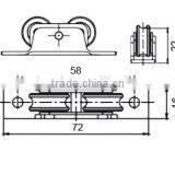 Non-frame Roller Bearing,Nylon Pulley thumbnail-6