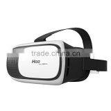 3D VR Box Virtual Reality Glasses Cardboard Movie Game for Samsung and IOS + Controller (Black+White) thumbnail-4