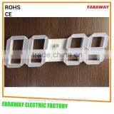 3D White Solid Led Digital Table Clock,/led Desk Clock thumbnail-4