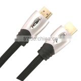 Up to 30m Shockproof nets double ring male to male gold plated HDMI cable