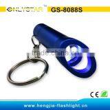 GS-8088S Mini Bottle Oppener Light 3led Keychain Flashlight thumbnail-1