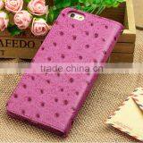 Sexy Purple Mobile Phone Case Wallet Leather Case With Card Slots For IPhone 6 thumbnail-5