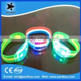 2015 New Customize National Flag Flashing bracelet led flag bracelet for Sports Game