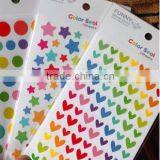 Custom Small Star Red Heart Shape Stickers for Promotional Gift thumbnail-1