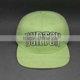 FLAT EMBROIDERY SNAPBACK CAP/FLAT BRIM HAT/EMBROIDERY HAT/FLAT CAP/FLAT BRIM 5-PANEL CAP