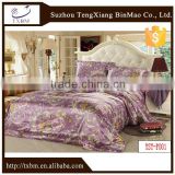 Latest design elegant noble 4 pcs 100% silk bedding set
