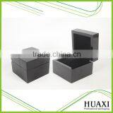 2016 Hot Sale Simple Design Glossy Black Wooden Watch Box
