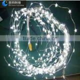China Supplier 2m 600leds Cheap SMD Led Mini Chain Light With Snowflake thumbnail-1