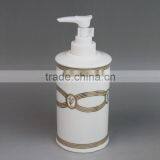 4pcs Ceramic White Ceramic Bathroom Accessories Set thumbnail-2