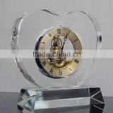 2016 China Wholesale Crystal Glass Wall Clock Wall Design