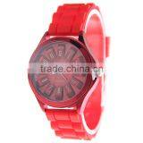 Colorful Silicone Jelly Gel Sport Wrist Watch, Chic Unisex Sports Wrist Watches Wholesale thumbnail-4