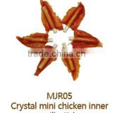 Crystal mini chicken inner milk stick Dog Food pet snack treats