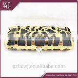 20.4*8.9cm Guangzhou Supply Shell Evening Clutch, Box Purse Clutch,hardware Clutch Bags thumbnail-3