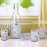 Glass Bottle and Cup thumbnail-1