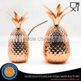 Manufacturer Stainless Steel Pineapple Moscow Mule Copper Mug Supplier's Choice thumbnail-2