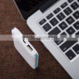 Built-in Dual Usb Charging Cables Power Bank Portable Charger Compatible All Mobile Phone With Good Quality Credit Card Shape thumbnail-5