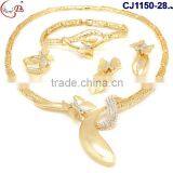 2016 Top Jewelry Gold Plating With Rhinestone Jewelry Set Wedding/evening Party Crystal Jewelry Set Wholesale thumbnail-6